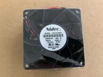 new 1PC NIDEC V35132-55RA 24V 0.45A 80*80*38MM high wind volume inverter cooling