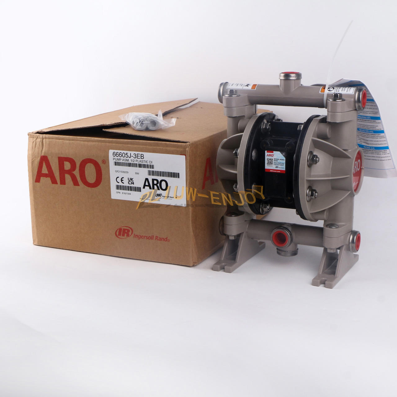 new 1PC ARO 66605J-3EB Plastic Diaphragm Pump - ARO