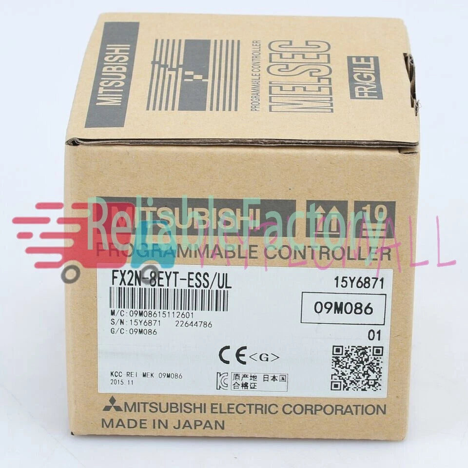 Mitsubishi FX2N-8EYT-ESS/UL PLC Expansion Module FX2N8EYTESSUL (1pcs)