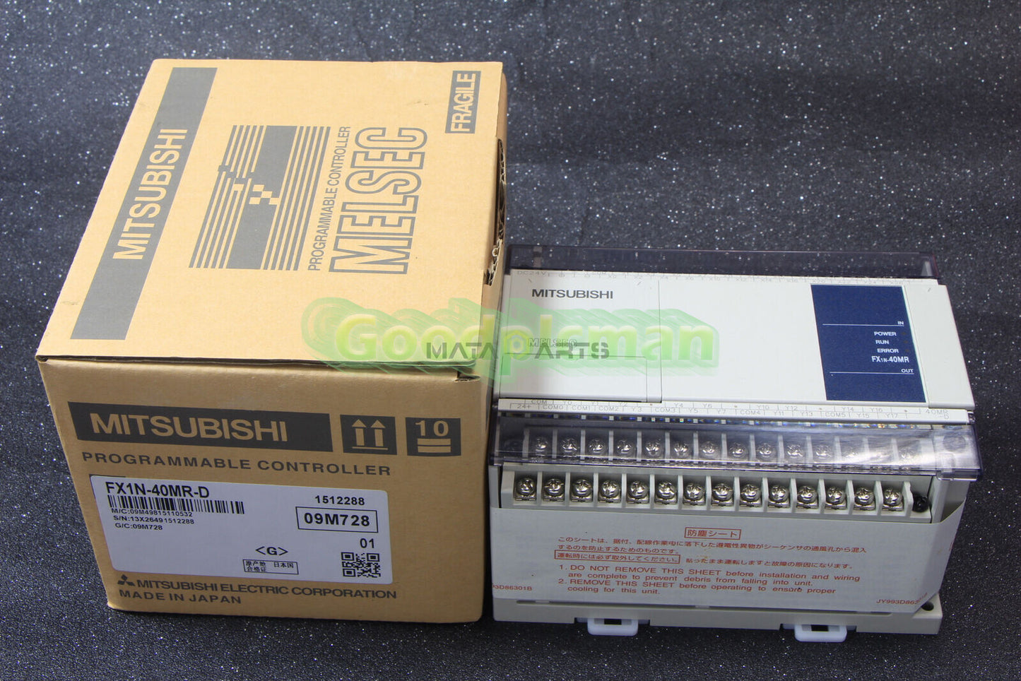 MITSUBISHI PLC FX1N-40MR-D 1Pcs/