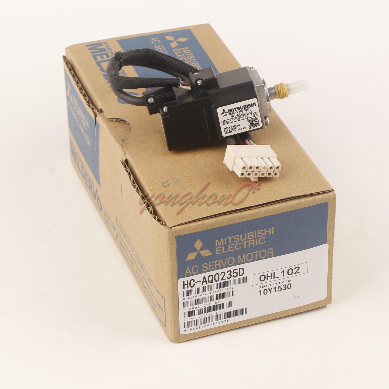 new ONE Mitsubishi Servo Motor HC-AQ0235D - MITSUBISHI