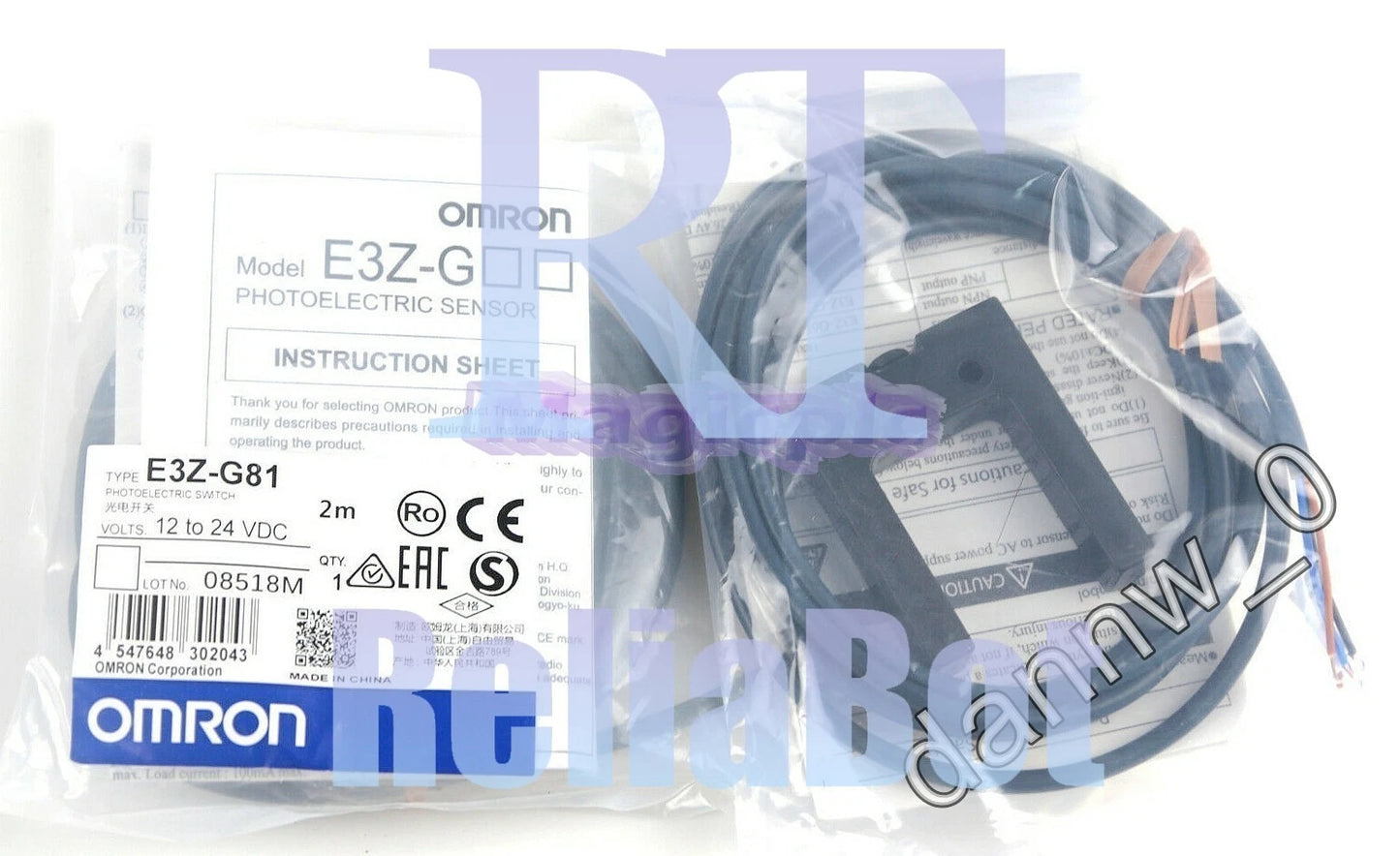 OMRON E3Z-G81 Photoelectric Switch Sensor ~