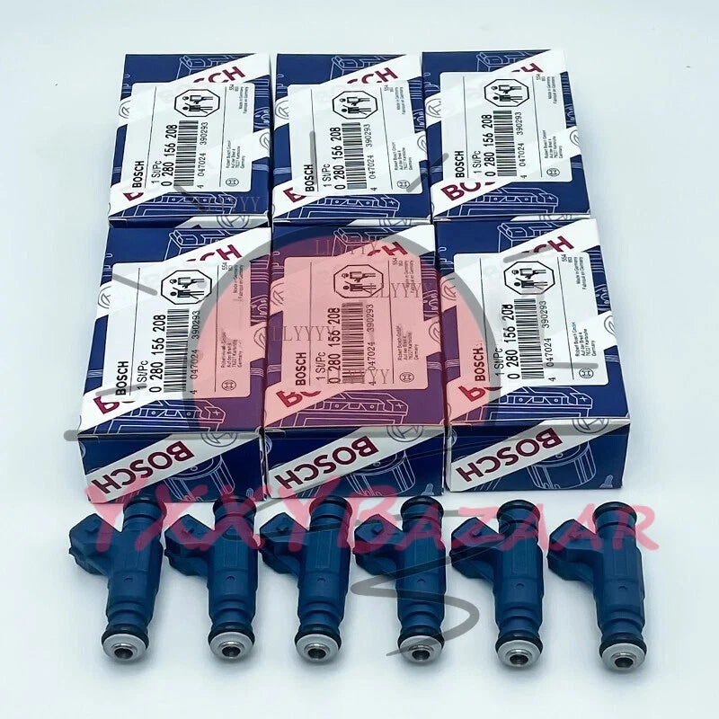 For Polaris RZR Sportsman Ranger EFI 700 800 Fuel Injectors OEM 0280156208 6PCS