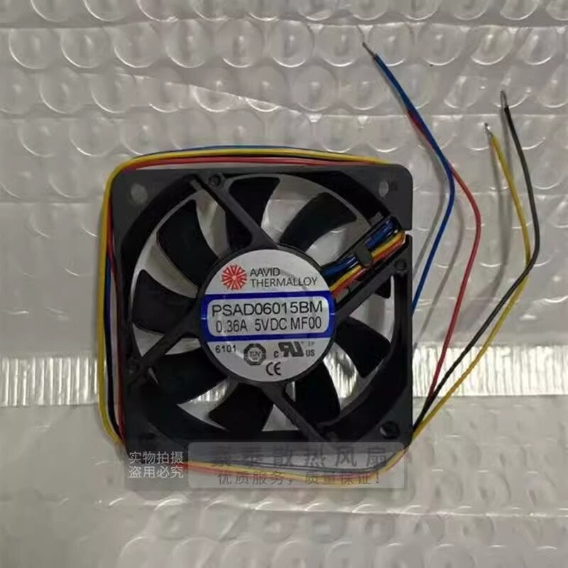 1PCS PSAD06015BM DC5V 0.36A 4-Wire Silent Cooling Fan