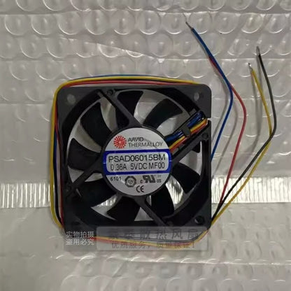 1PCS PSAD06015BM DC5V 0.36A 4-Wire Silent Cooling Fan
