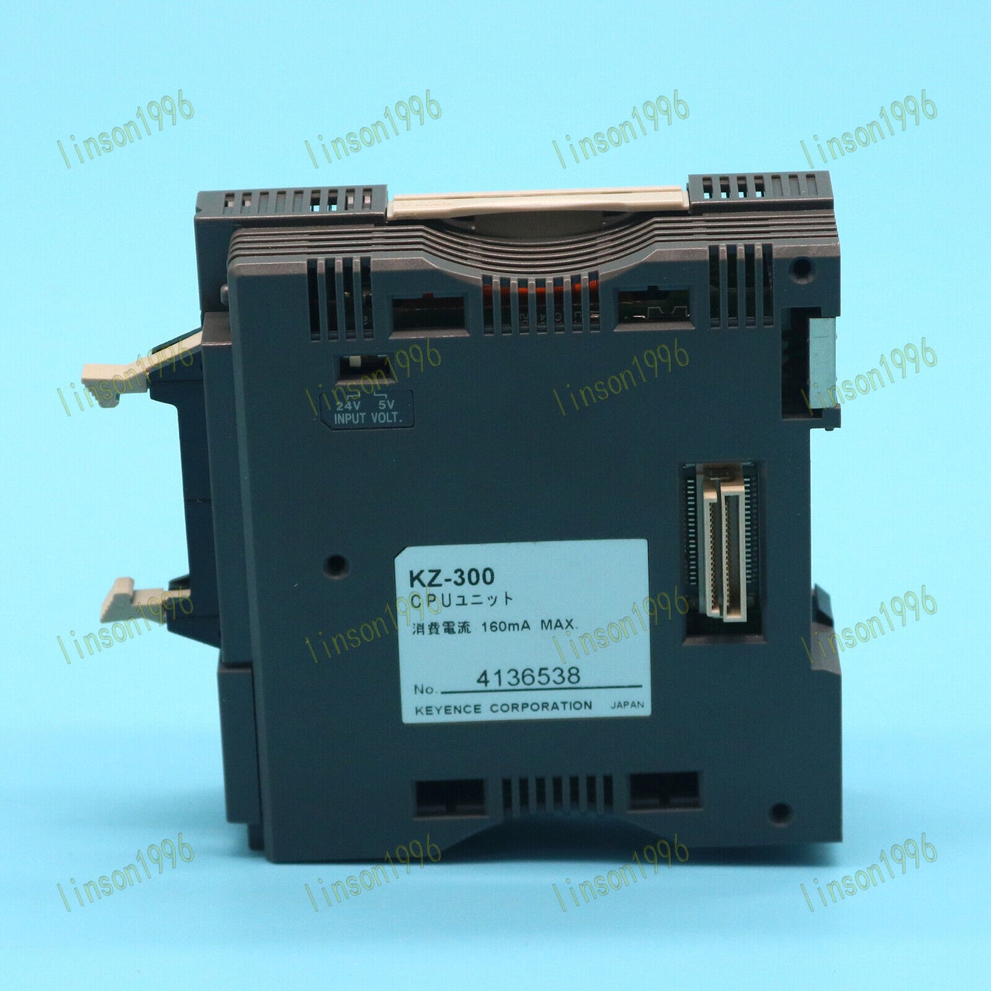 1 x KEYENCE KZ-300 Programmable Controller Module Tested and Good - KEYENCE