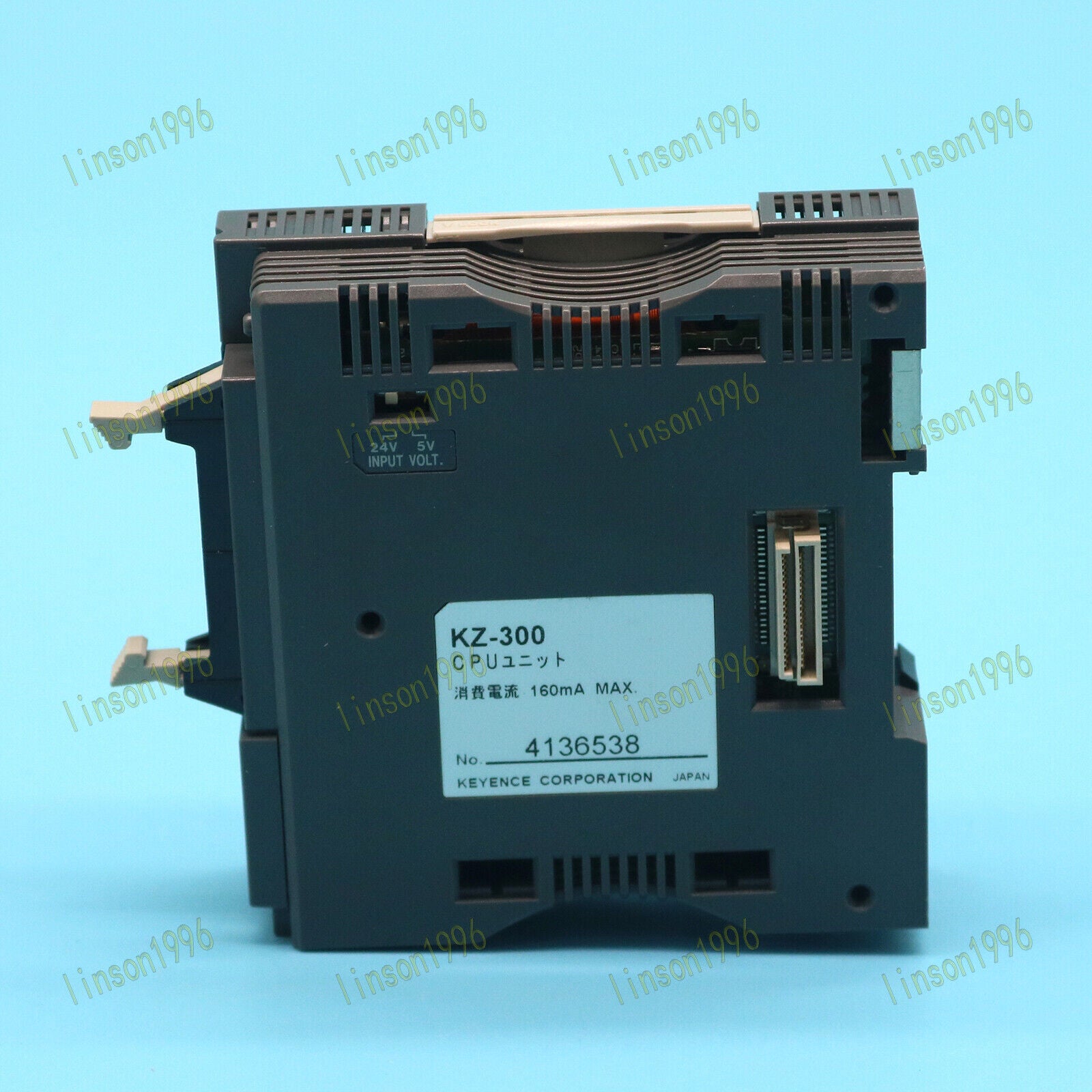 1 x KEYENCE KZ-300 Programmable Controller Module Tested and Good - KEYENCE