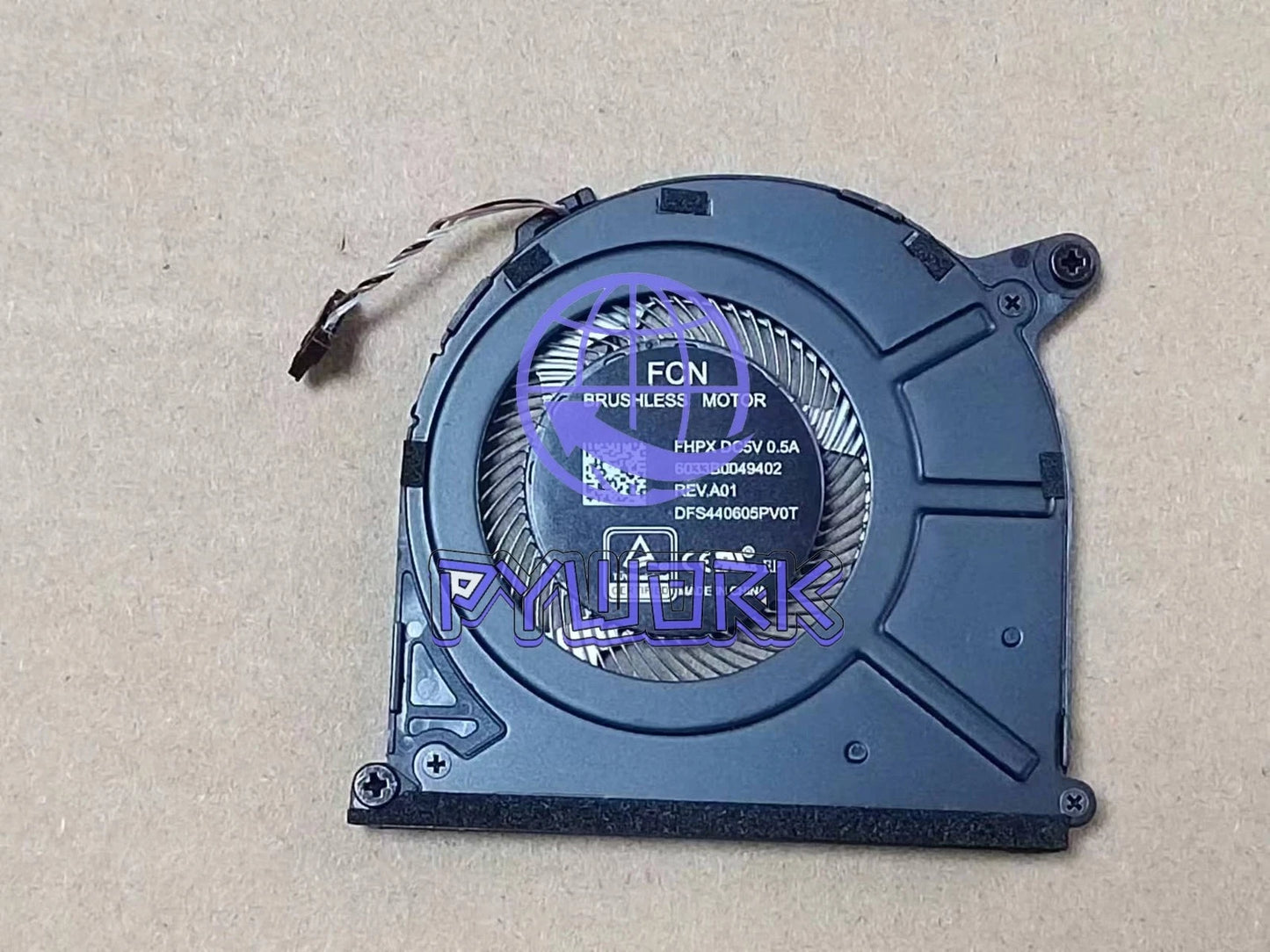 Laptop CPU Cooling Fan DC5V 0.5A For HP EliteBook Folio 1030G2 6033B0049402