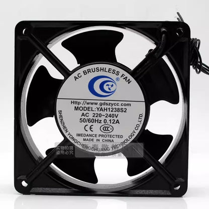 1PCS YAH1238S2 AC220-240V 0.12A 120*120*38MM Cooling Fan