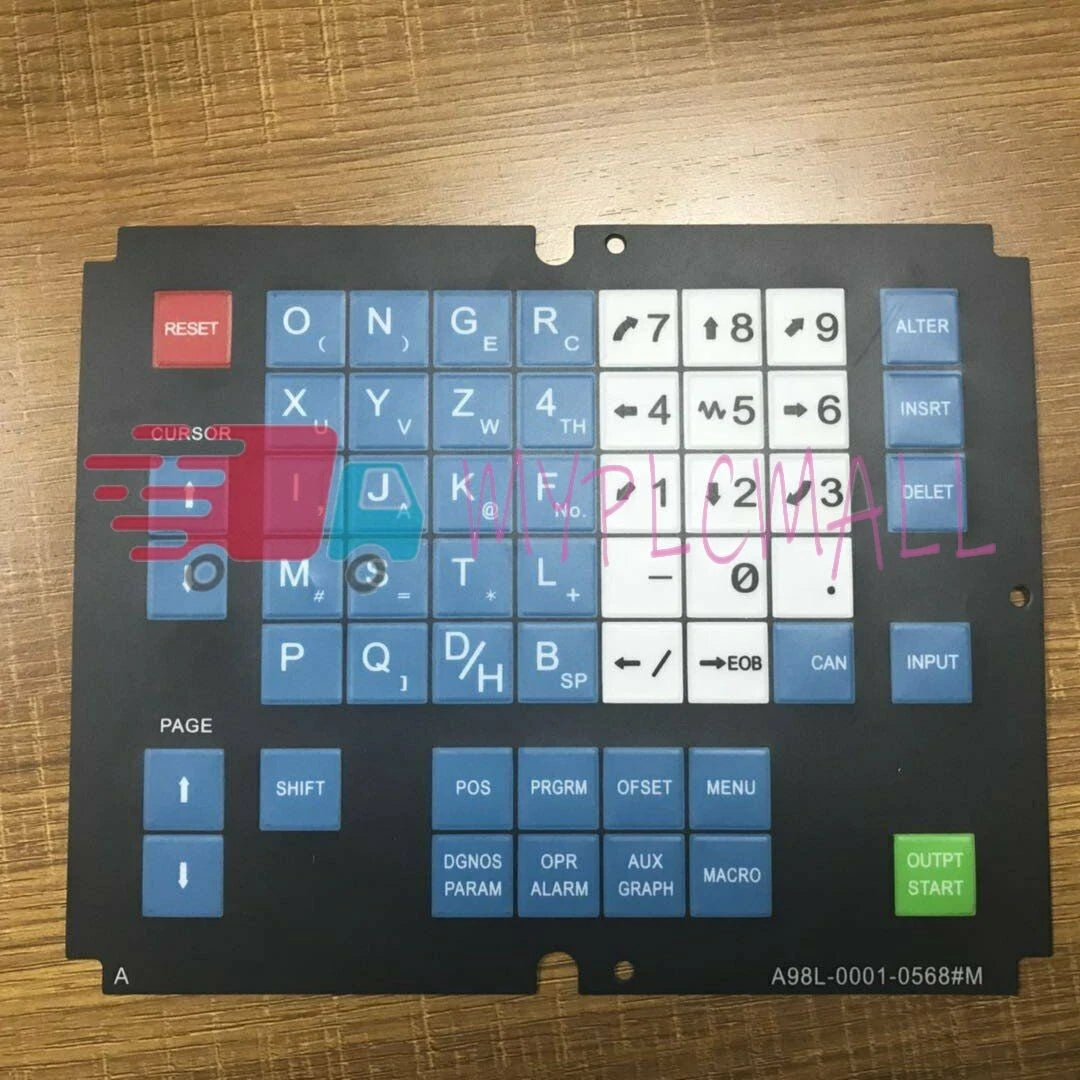 For Fanuc A98L-0001-0568#M Membrane Keysheet Keypad Keyboard