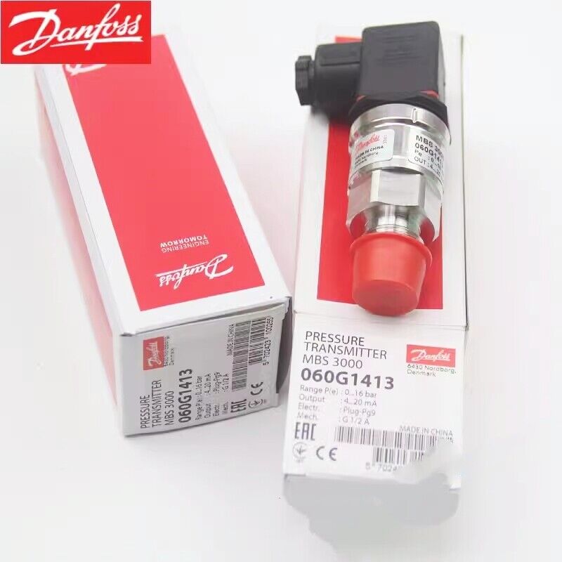 new 1pcs Danfoss Pressure Transmitter Sensor MBS3000 060G1413 0-16bar - DANFOSS