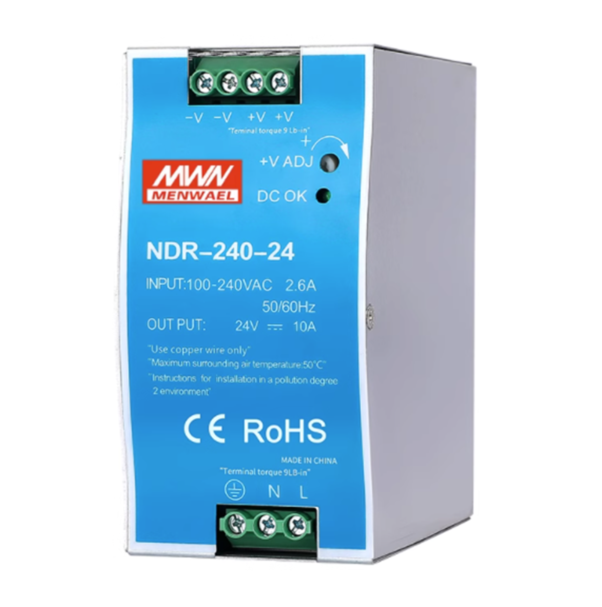 MEANWELL NDR-240-24 - MEANWELL