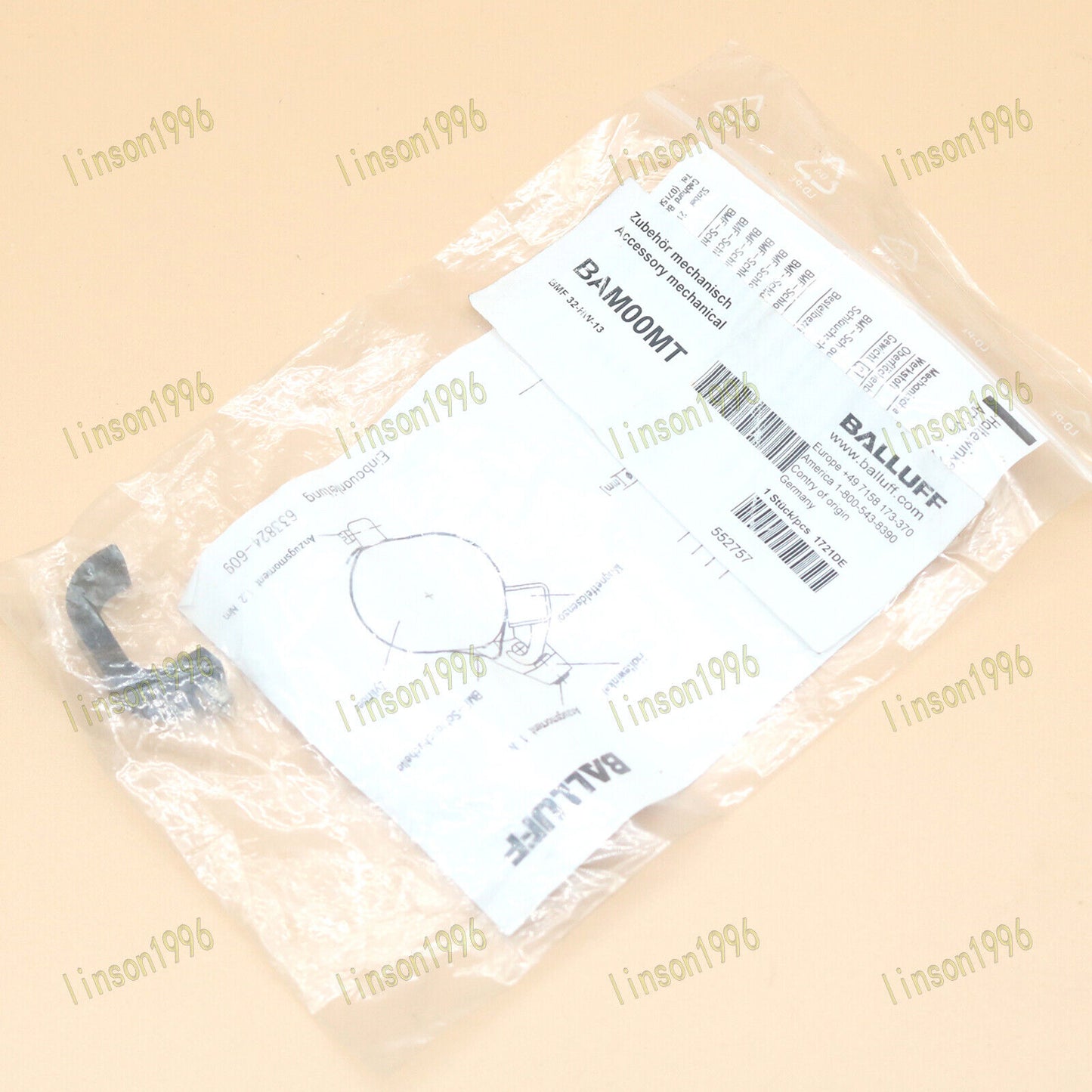 Balluff BMF 32-HW-13 Sensor Bracket Spot Stock - KOEED