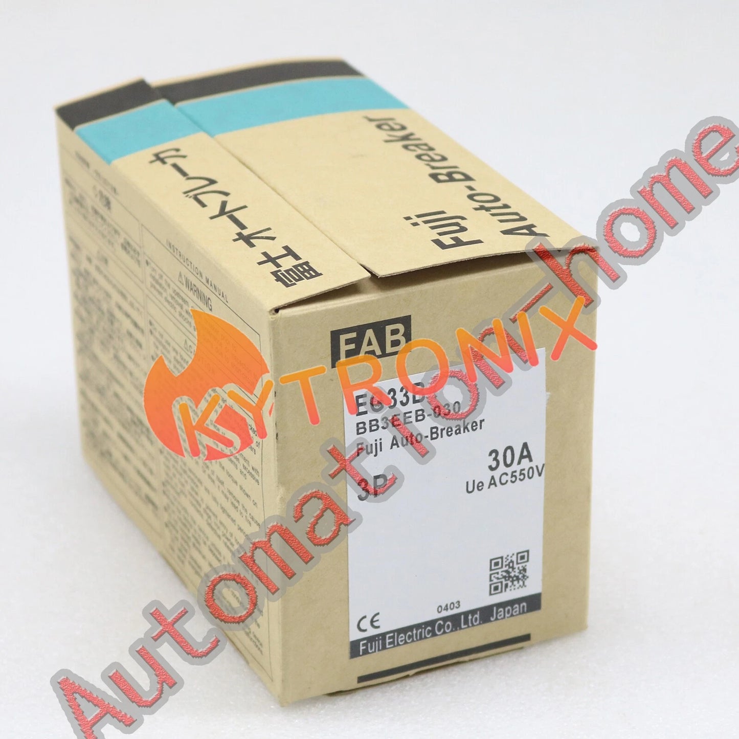 1PC Fuji Electric EG33B 3P 30A Leakage Circuit Breaker