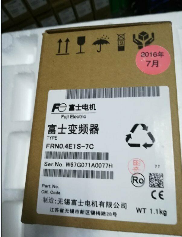 new One For FUJI Inverter FRN0.4E1S-7C 0.4KW 1P 220V 50Hz/60Hz - FUJI
