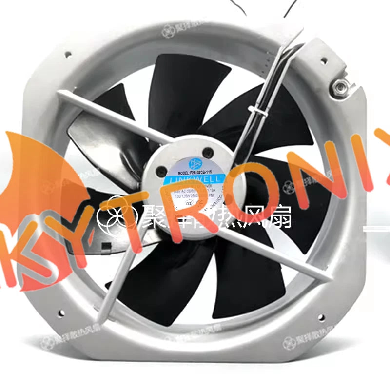 LINKWELL Fan F2E-320B-115 AC115V 28080 28cm all-metal fan cooling fan