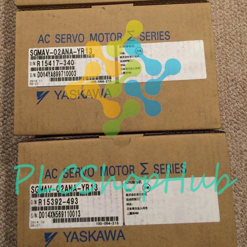 1PCS YASKAWA SGMAV-02ANA-YR13 SERVO MOTOR