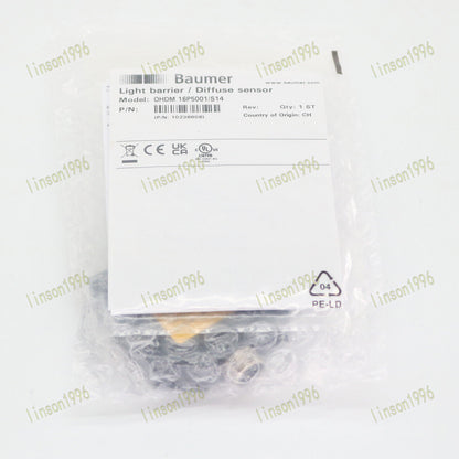 1PC Baumer OHDM 16P5001/S14 10-30V DC Qty Photoelectric Diffuse Sensor - BAUMER