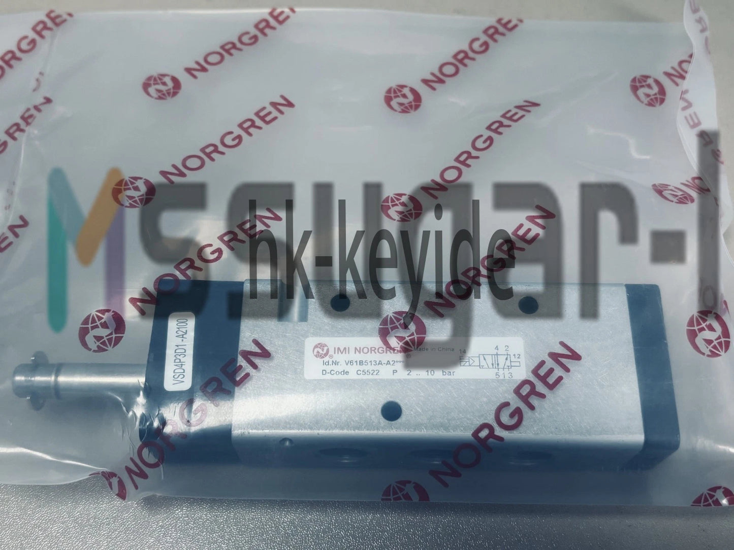 1pcs ones NORGREN solenoid valve V61B513A-A2 without coil