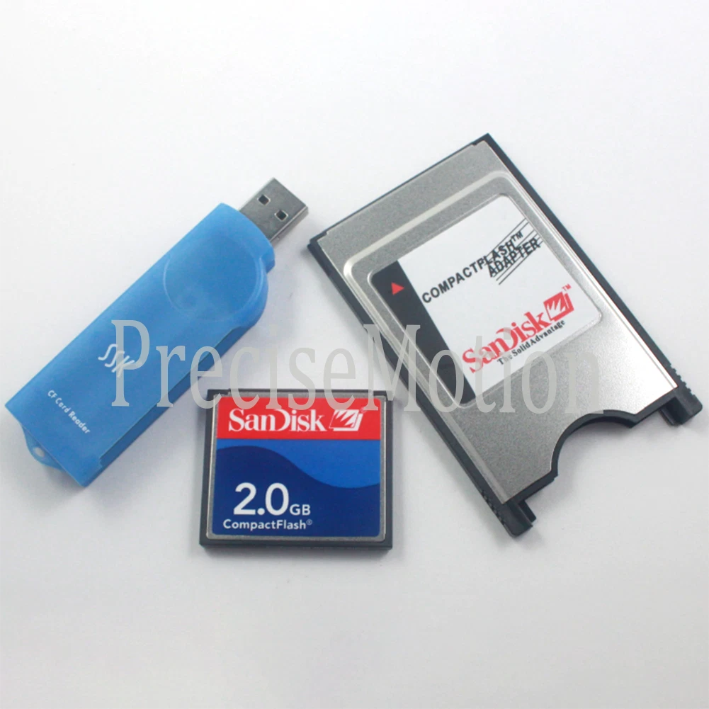 Reader FANUC 2G CF Compact Flash Card+CF-PCMCIA Adapter+SSK (1PCS)