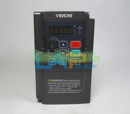 1PCS FOR VEICH Inverter AC70E-S2-R75G 0.75KW 1PH AC220V 3PH AC 4A 0-400Hz