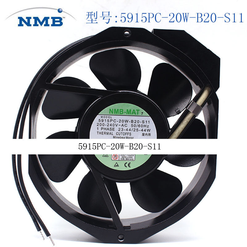 new NMB-MAT 5915PC-20W-B20-S11 17238 172 * 150 * 38 mm 200V high temperature fan