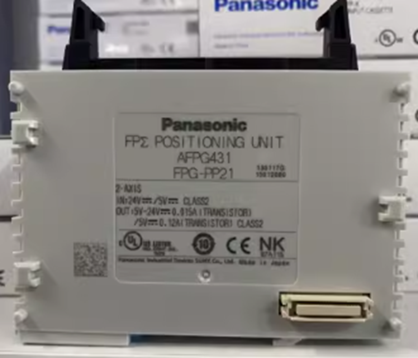 PANASONIC FPG-PP21 AFPG431 2-AXIS TRANSISTOR PLC - PANAS ONIC