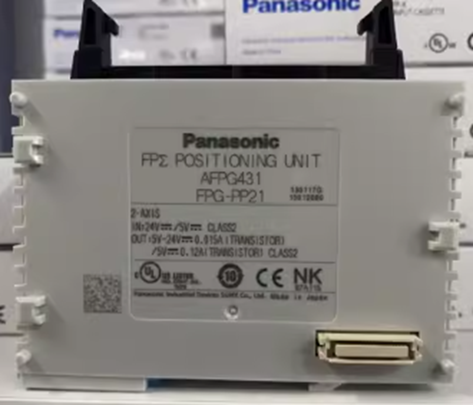 PANASONIC FPG-PP21 AFPG431 2-AXIS TRANSISTOR PLC - PANAS ONIC