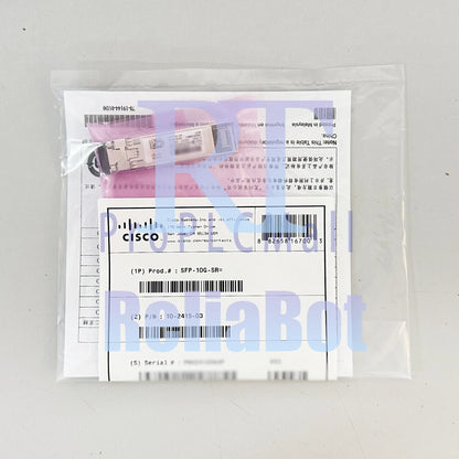 Cisco w/ Green Hologram SFP-10G-SR 10G SFP+ SR 850nm 300m MMF LC Module