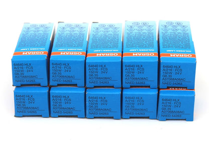 10pcs optics bulbs medical lamp G6.35 Osram 64640 HLX FCS 24V 150W light Fast