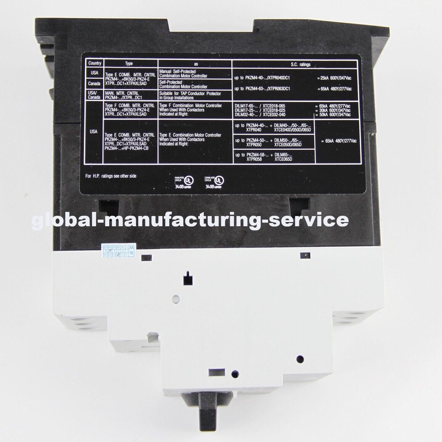 Eaton Möller PKZM4-63 Manual Motor Protector - [Eaton Möller PKZM4-63 Manual Motor Protector] - EATON MÖLLER