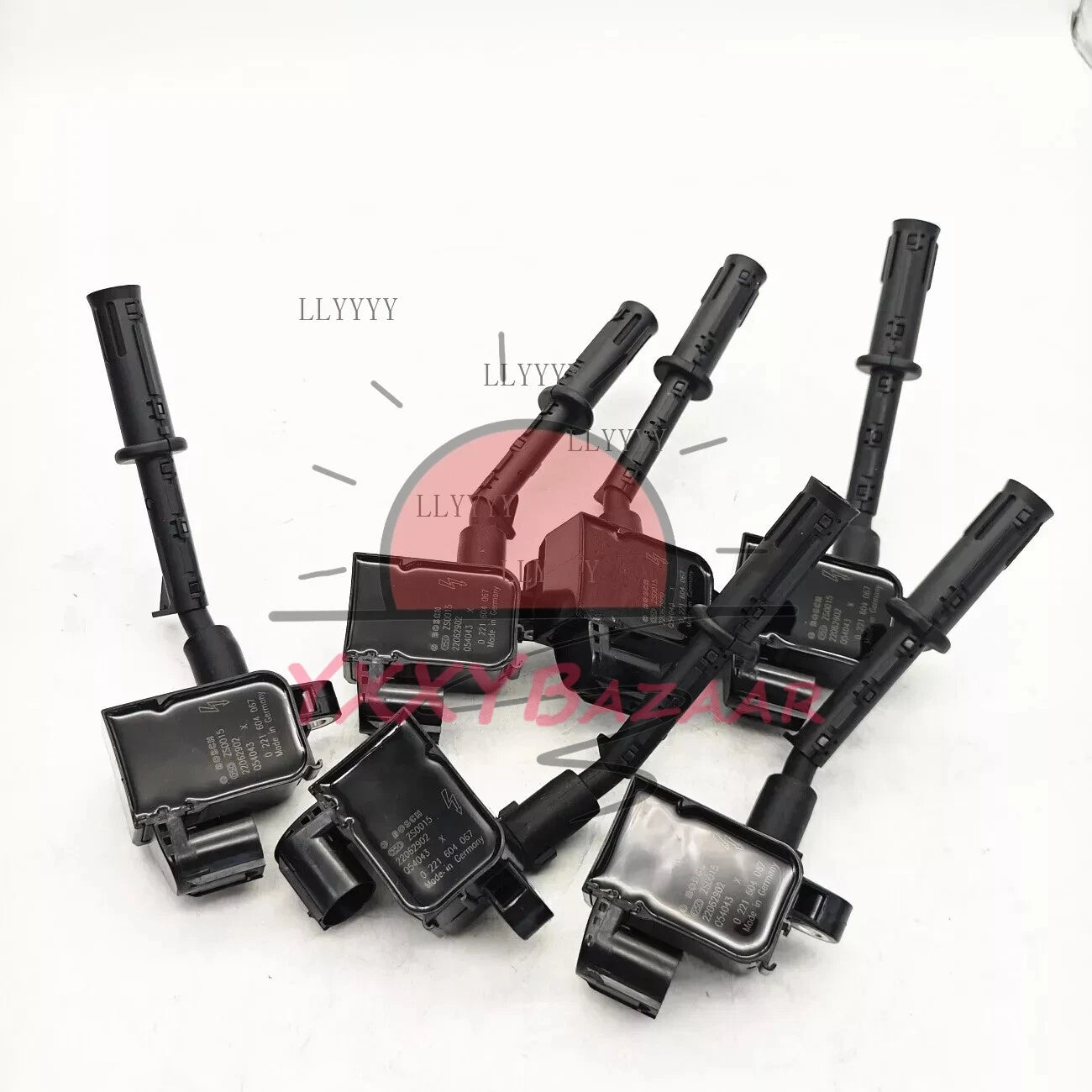6PCS Ignition Coil For Mercedes 2011-2016 C350 E400 GLE350 GLK350 ML350 BOSCH*