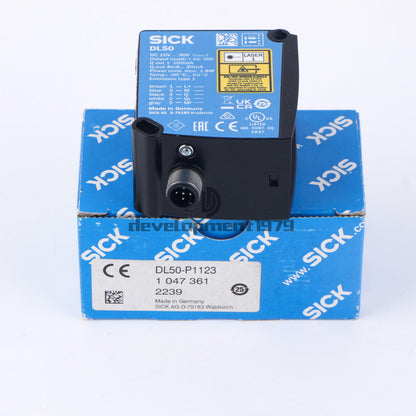 new ONE SICK distance sensor DL50-P1123