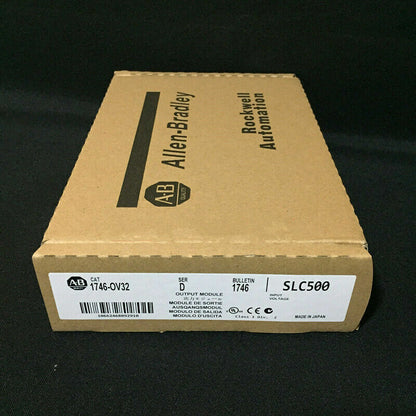 1 PCS New Sealed AB 1746-OV32 Slc500 Output Module Ser D In Stock NEW - KOEED