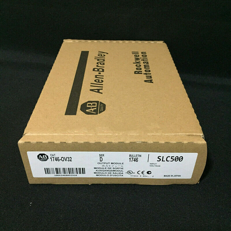 1 PCS New Sealed AB 1746-OV32 Slc500 Output Module Ser D In Stock NEW