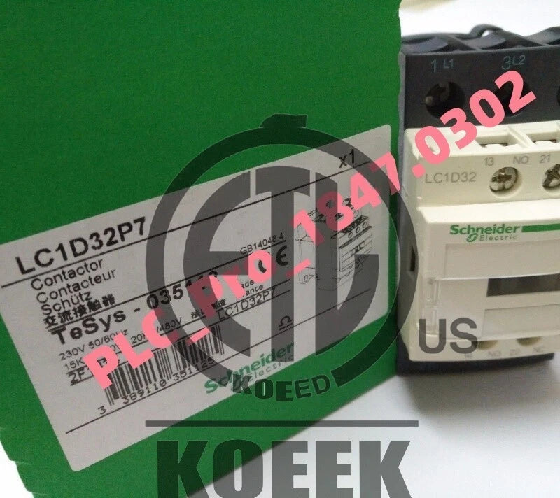 1PCS LC1D32P7 Contactor 230V coil AC replace Schneider LC1D32P7 Fast ship