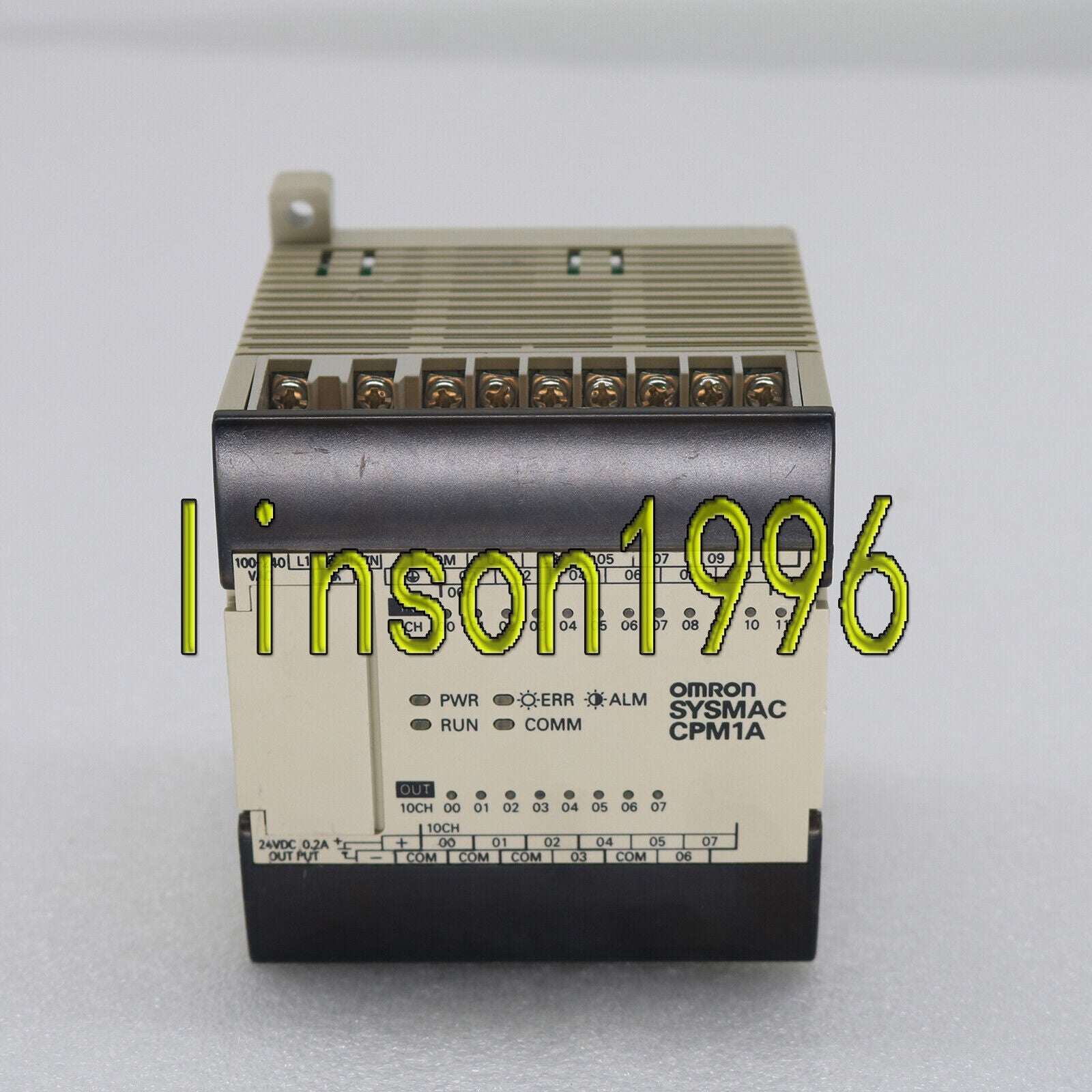 used  Omron ONE PLC CPM1A-20CDR-A Programmable Controller Tested