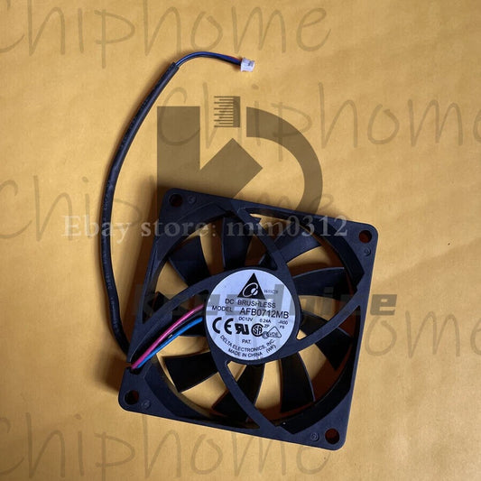 1pcs Delta AFB0712MB 7015 12V 0.24A 7cm 3 wire AMD CPU cooling fan 3pin