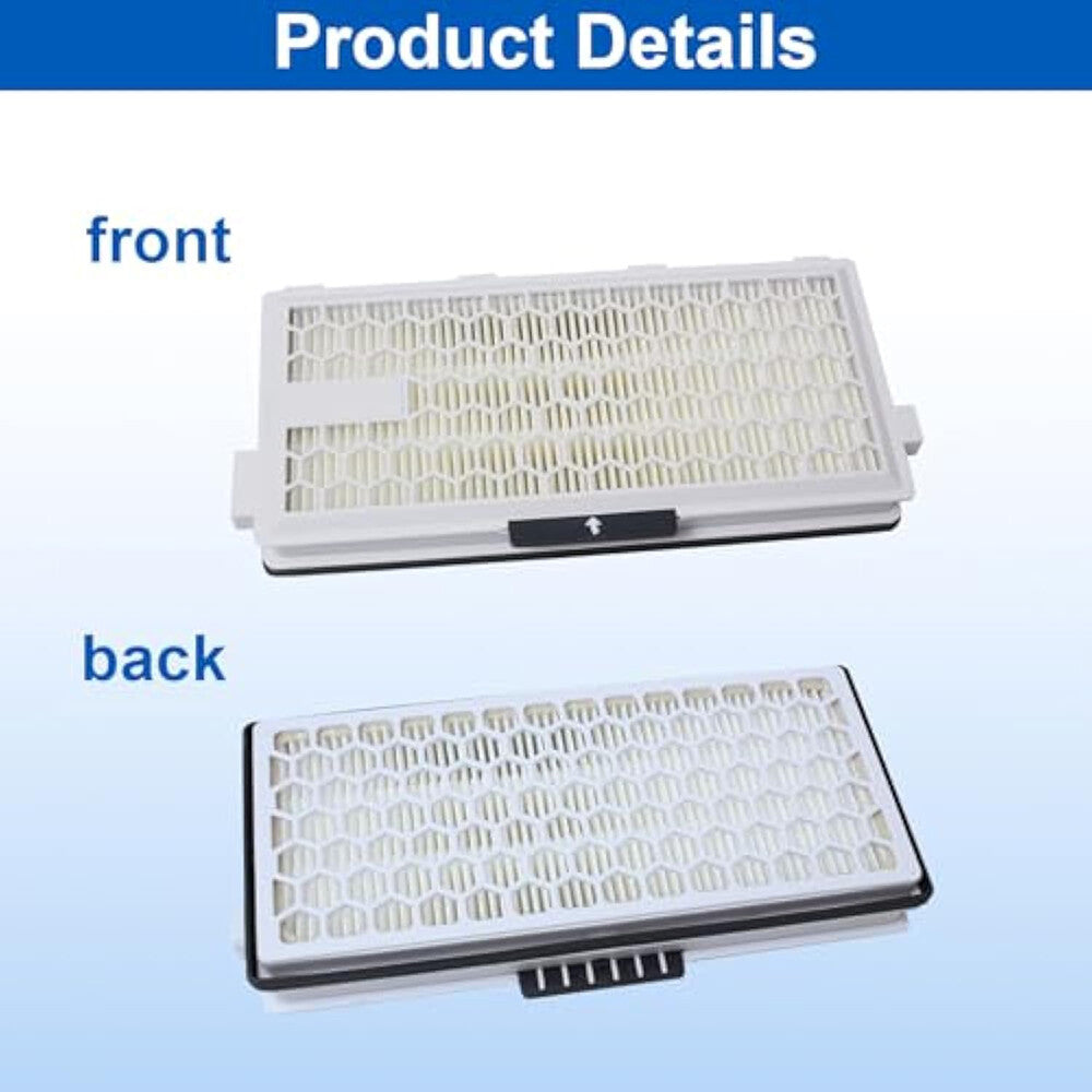new 2Pack for Miele HEPA AirClean SF-HA 50 Filter HA 50 C2,C3,S4,S5,S6,S8