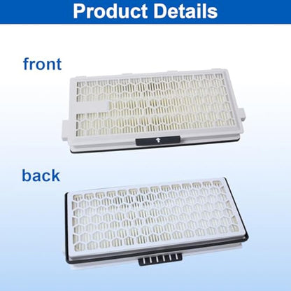 new 2Pack for Miele HEPA AirClean SF-HA 50 Filter HA 50 C2,C3,S4,S5,S6,S8