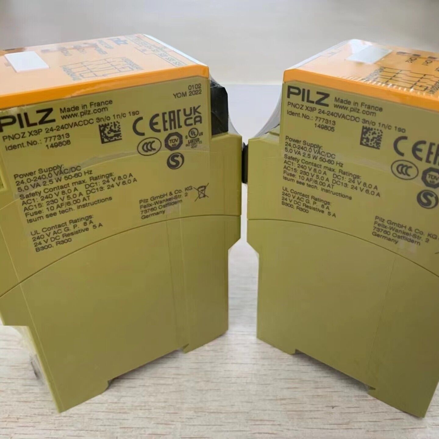 PILZ Safety Relay, 1-Piece Component - PILZ