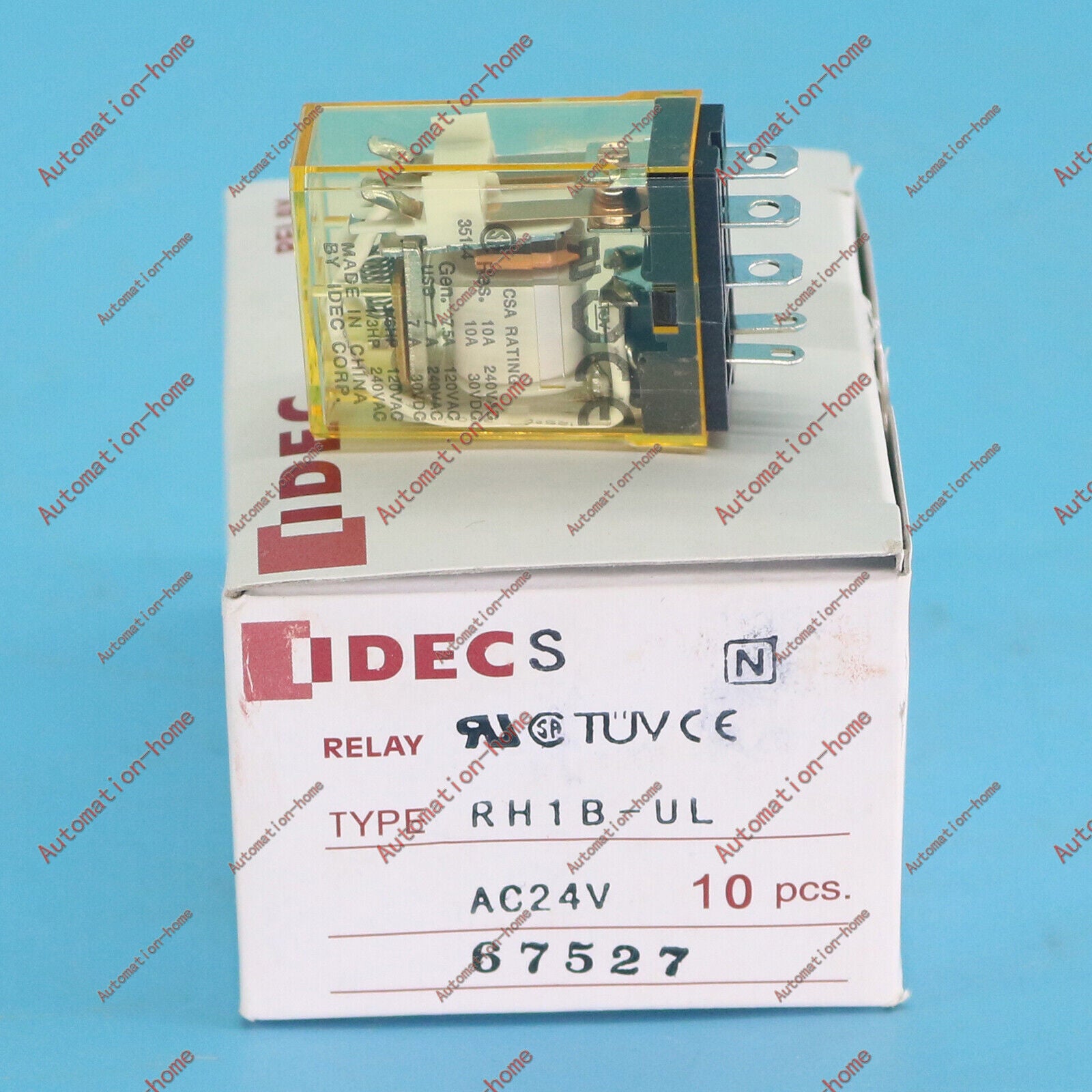 new 10pcs  IDEC RH1B-UL AC24V Power Relay fast Ship