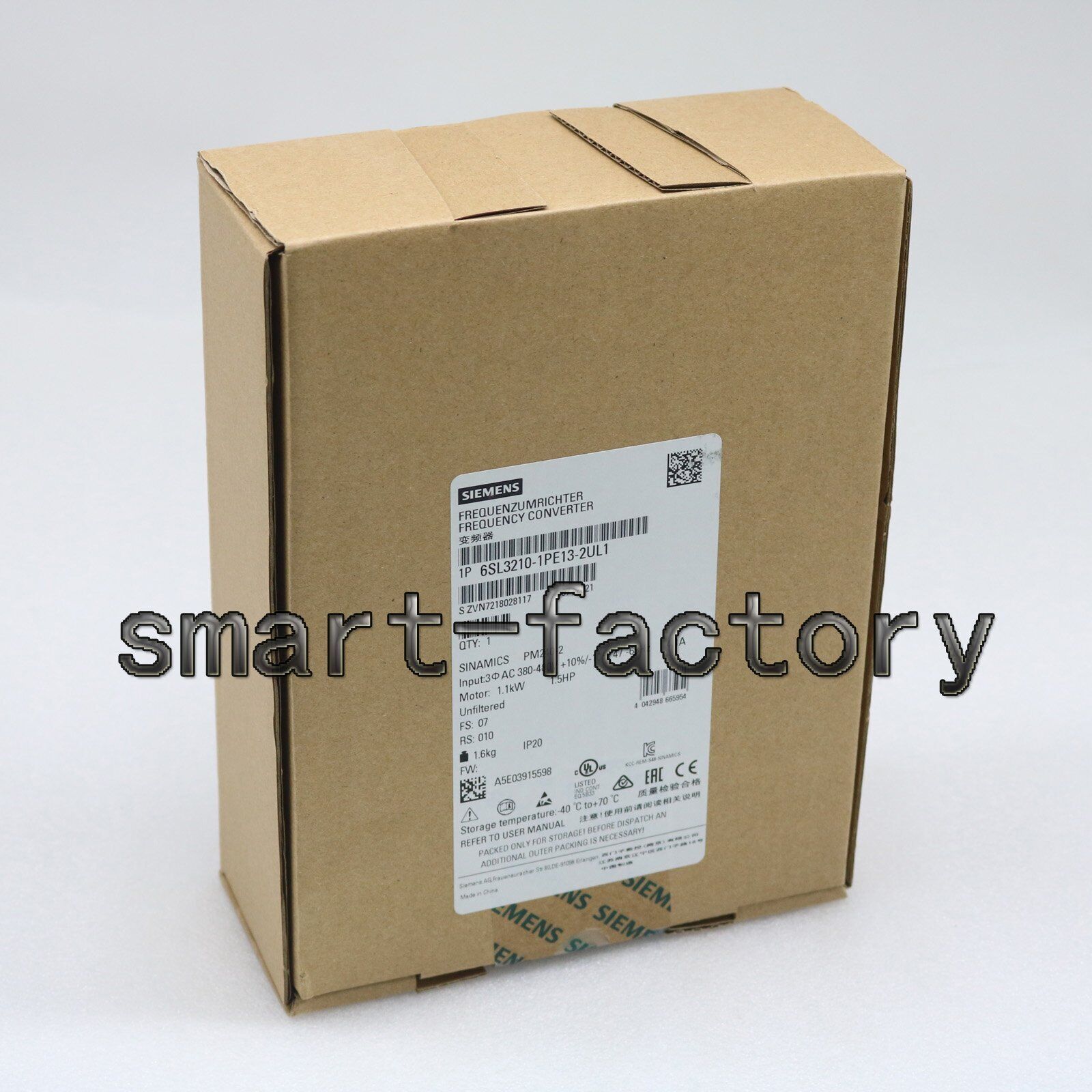 new 1PCS Siemens 6SL3210-1PE13-2UL1 Power Module 6SL32101PE132UL1 Siemens