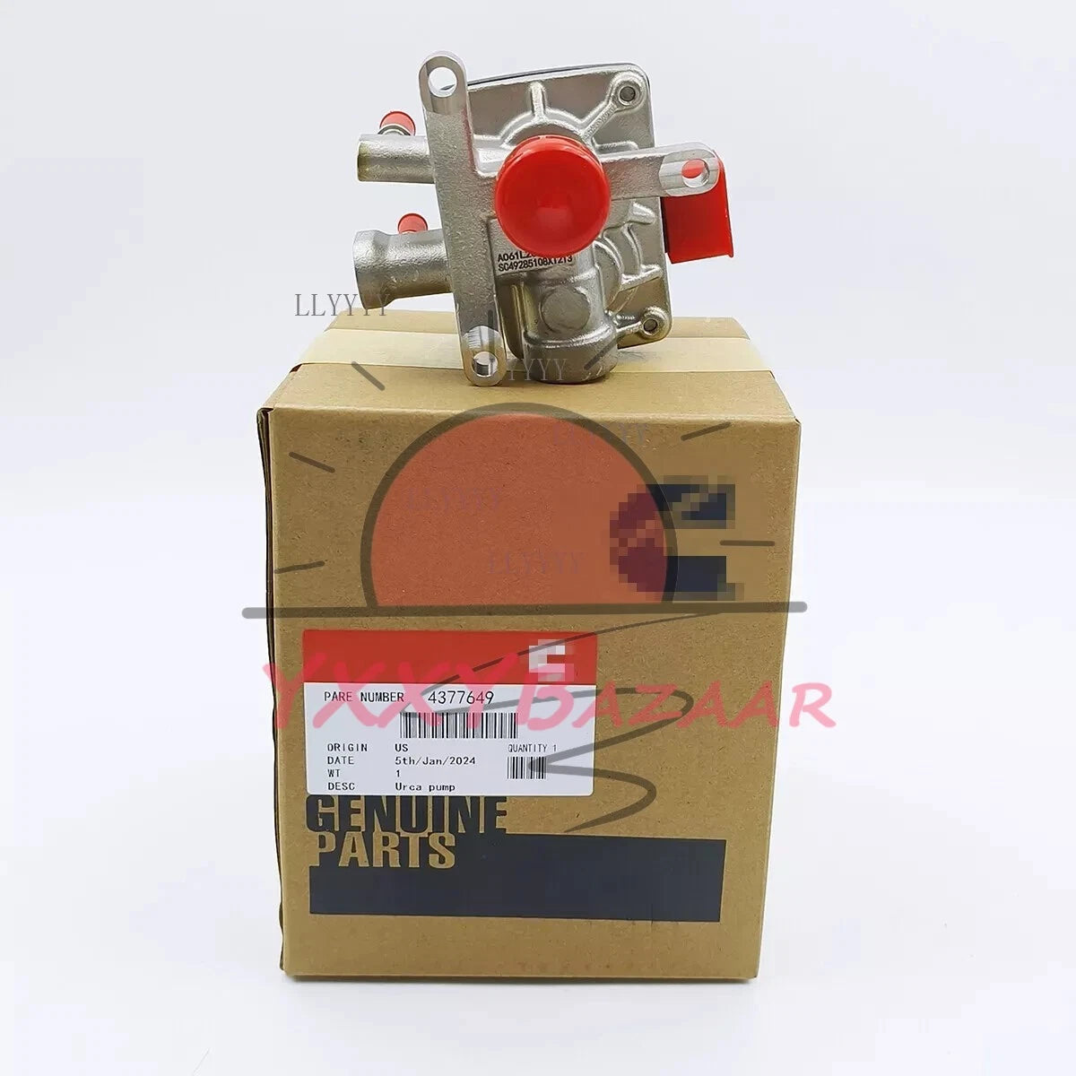 Urea DEF Injector Doser Pump 4377650 5578983RX For Cummins 4377649 A061G329
