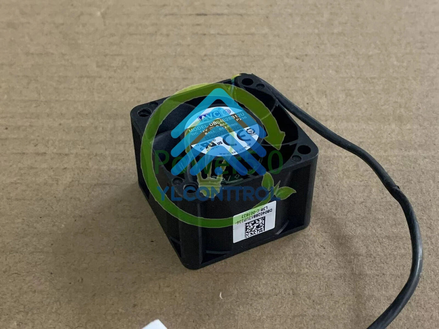 1PC BALL BEARING 12V 0.66A FAN DB04028B12U 4-WIRE 23.8CFM 40x40x28mm~