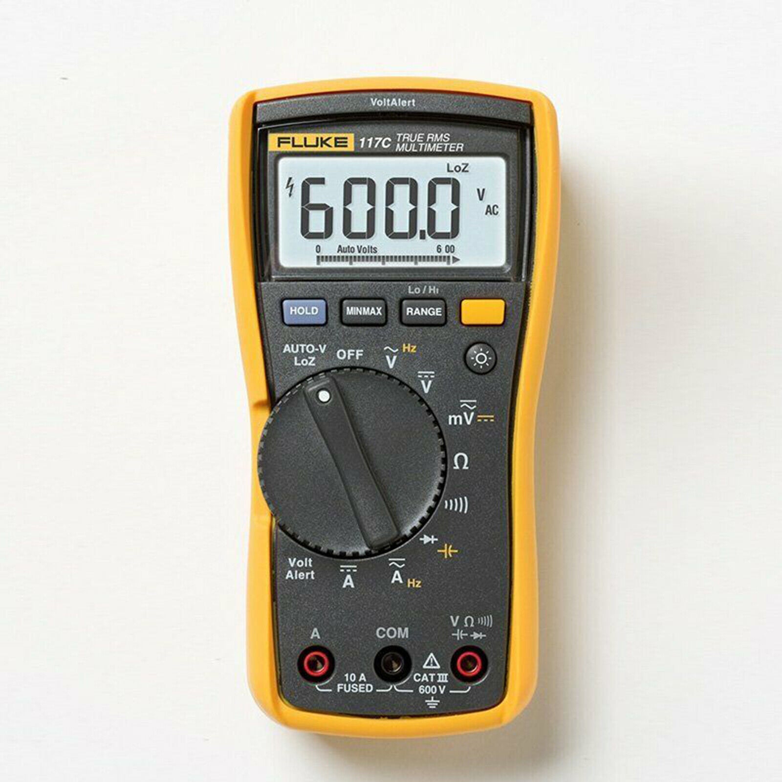 new FLUKE 117C HAVC VoltAlert Backlight Multimeter