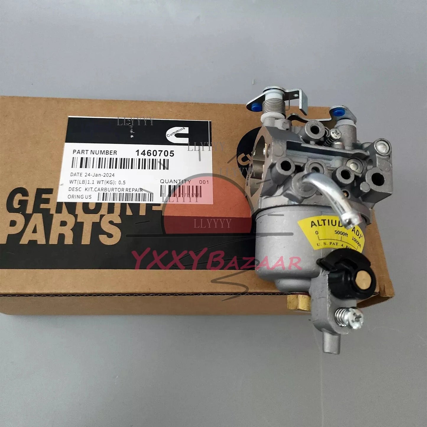146-0705 Carburetor for Onan Cummins RV Generator 2.8 KV 2800 Carb 146-0802 OEM