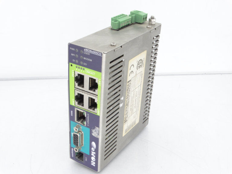 EWON ETHERNET SWITCH EW26261 HIGH-QUALITY ETHERNET SWITCH WITH 2x10/100/1000 MBIT/S PORTS AND 802.1Q QoS SUPPORT - EWON