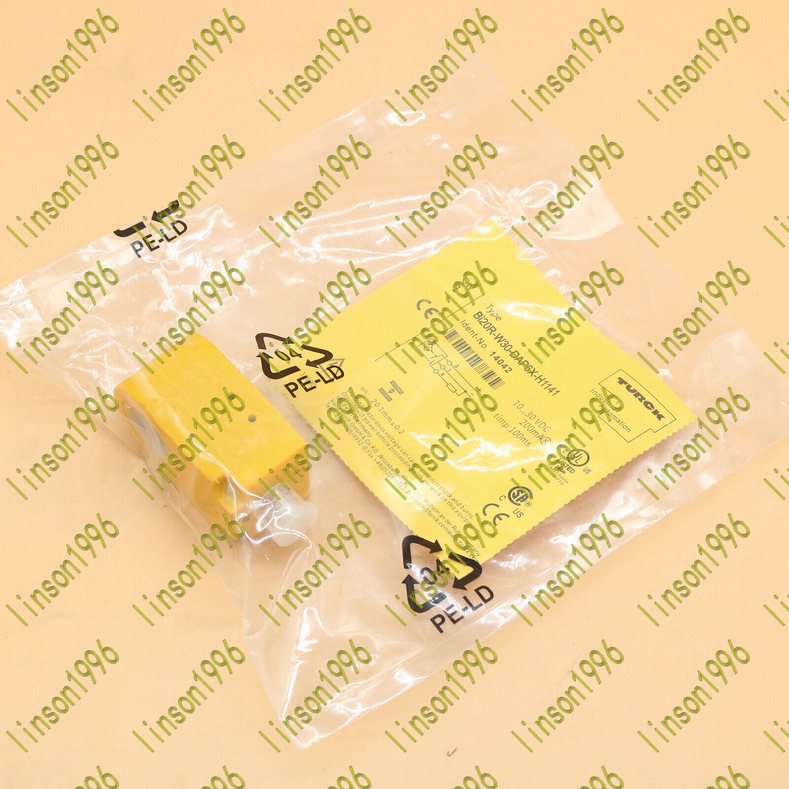 New Turck BI20R-W30-DAP6X-H1141 Proximity Switch Sensor - Smart Distance Measurement Device for Home Automation - TURCK