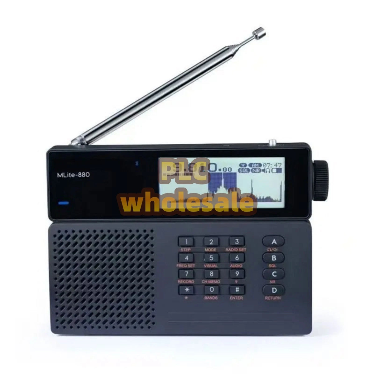 MLite-880 Digital AM FM LW MW SW RDS Full Band Receiver Built-in Low Noise Amp